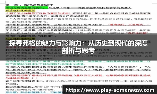 探寻弗格的魅力与影响力：从历史到现代的深度剖析与思考